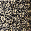 Gilet matelass&eacute; col rond noir femme