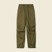 Pantalon battle bas élastiqué vert kaki femme
