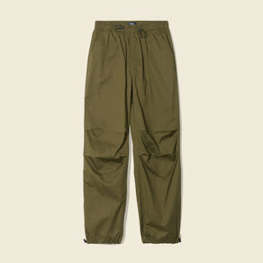 Pantalon battle bas élastiqué vert kaki femme