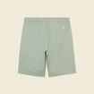 Bermuda droit vert olive homme