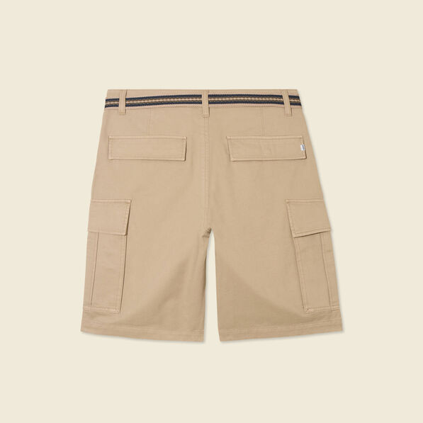 bermuda droit cargo ceinture gris homme Bermuda droit cargo ceinture gris homme