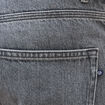 Jeans straight longueur 32 en coton bleu gris homme