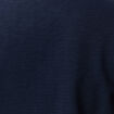 T-shirt cintré col rond manches courtes bleu marine homme