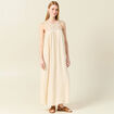 Robe empire éco-responsable creme femme