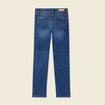 Jeans slim taille haute 7/8ème denim stone femme