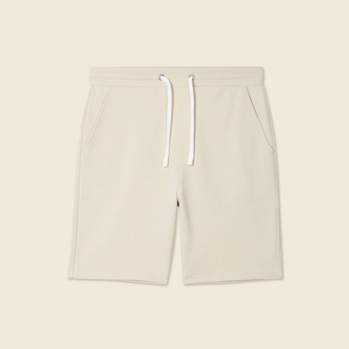 Short éco-responsable sable homme
