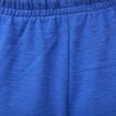 Short taille haute en maille ray&eacute;e bleu electrique femme