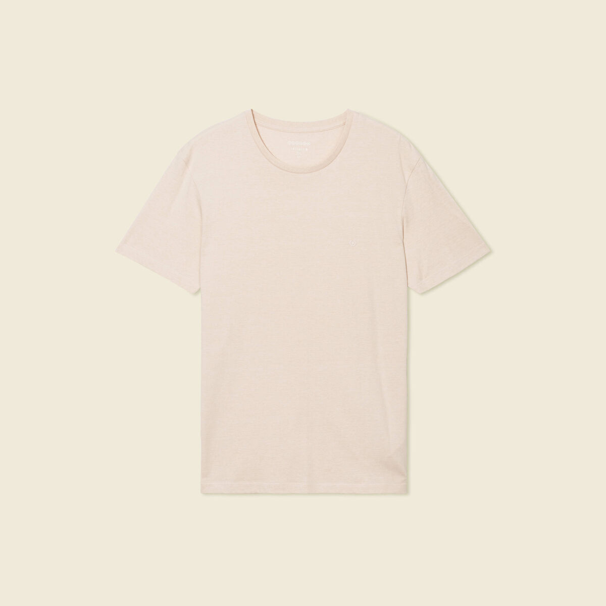 T-shirt éco-responsable vieux rose homme