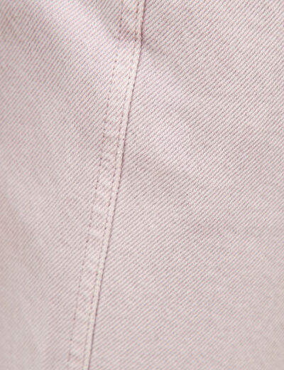 Jeans large longueur 32 en coton parme homme