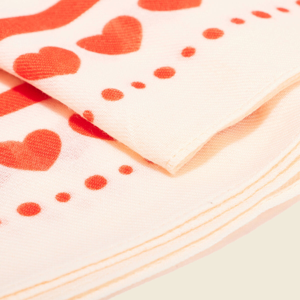 Foulard ecru femme