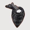 Foulard noir femme
