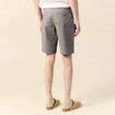 Bermuda droit éco-responsable gris homme