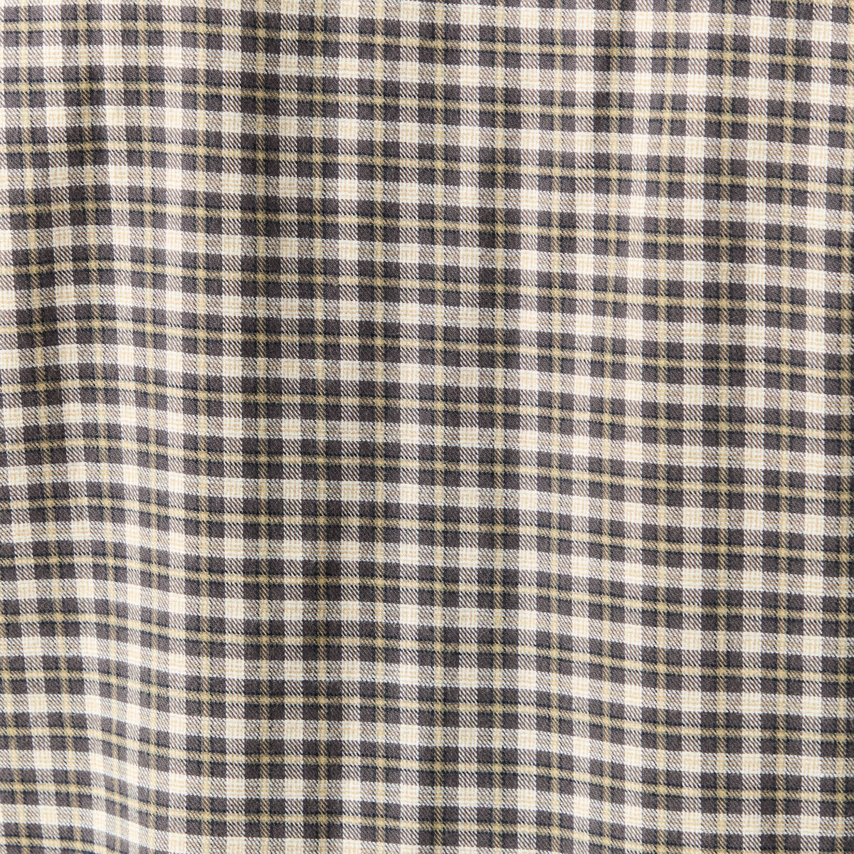 Chemise col classique manches longues vert kaki homme