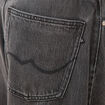 Jeans barrel taille standard denim gris femme