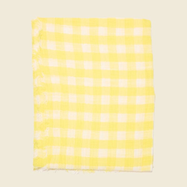 foulard jaune citron femme Foulard jaune citron femme