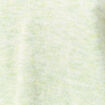 Pull col v manches 3/4 vert femme