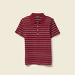T-shirt cintr&eacute; manches courtes rouge cerise femme