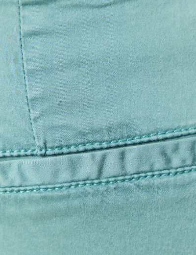 Pantalon chino Instinct vert foncé femme