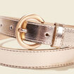 Ceinture irisée couleur or femme