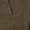 Bermuda droit velours gris foncé homme