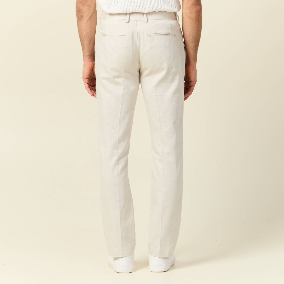 Pantalon chino sable homme