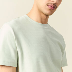 T-shirt manches courtes vert clair homme