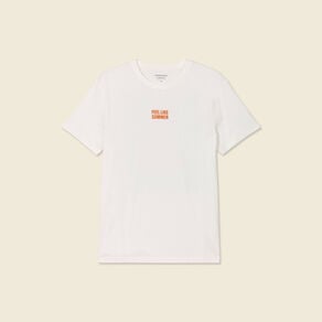 t shirt manches courtes ecru homme T-shirt manches courtes ecru homme