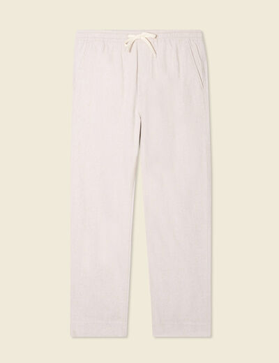 Pantalon chino gris homme