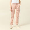 Pantalon cargo battle 7/8ème vieux rose femme