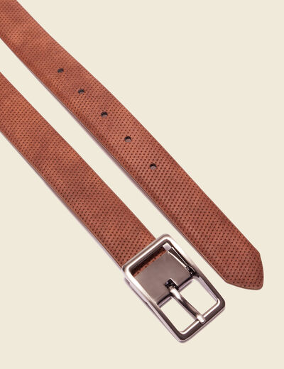 Ceinture marron foncé homme