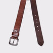 Ceinture en cuir marron homme