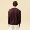 Sweat manches longues bordeaux homme