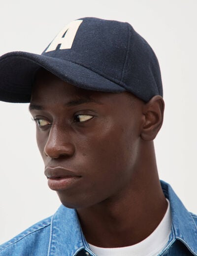 Casquette bleu marine homme