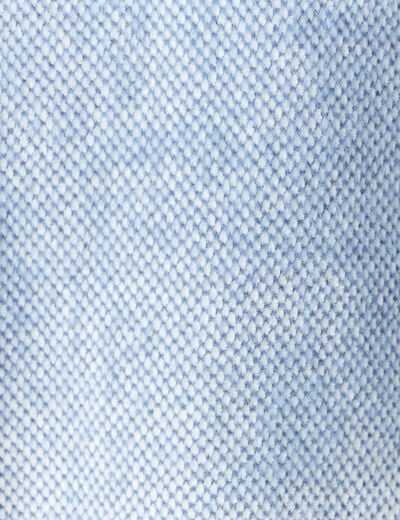 Sweat manches longues bleu clair femme