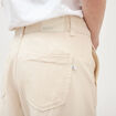 Jeans slouchy taille haute denim blanc femme