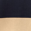 Sweat zippé à capuche beige homme