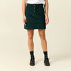 Jupe vert fonc&eacute; femme