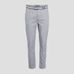Pantalon chino ceinturé bleu marine homme