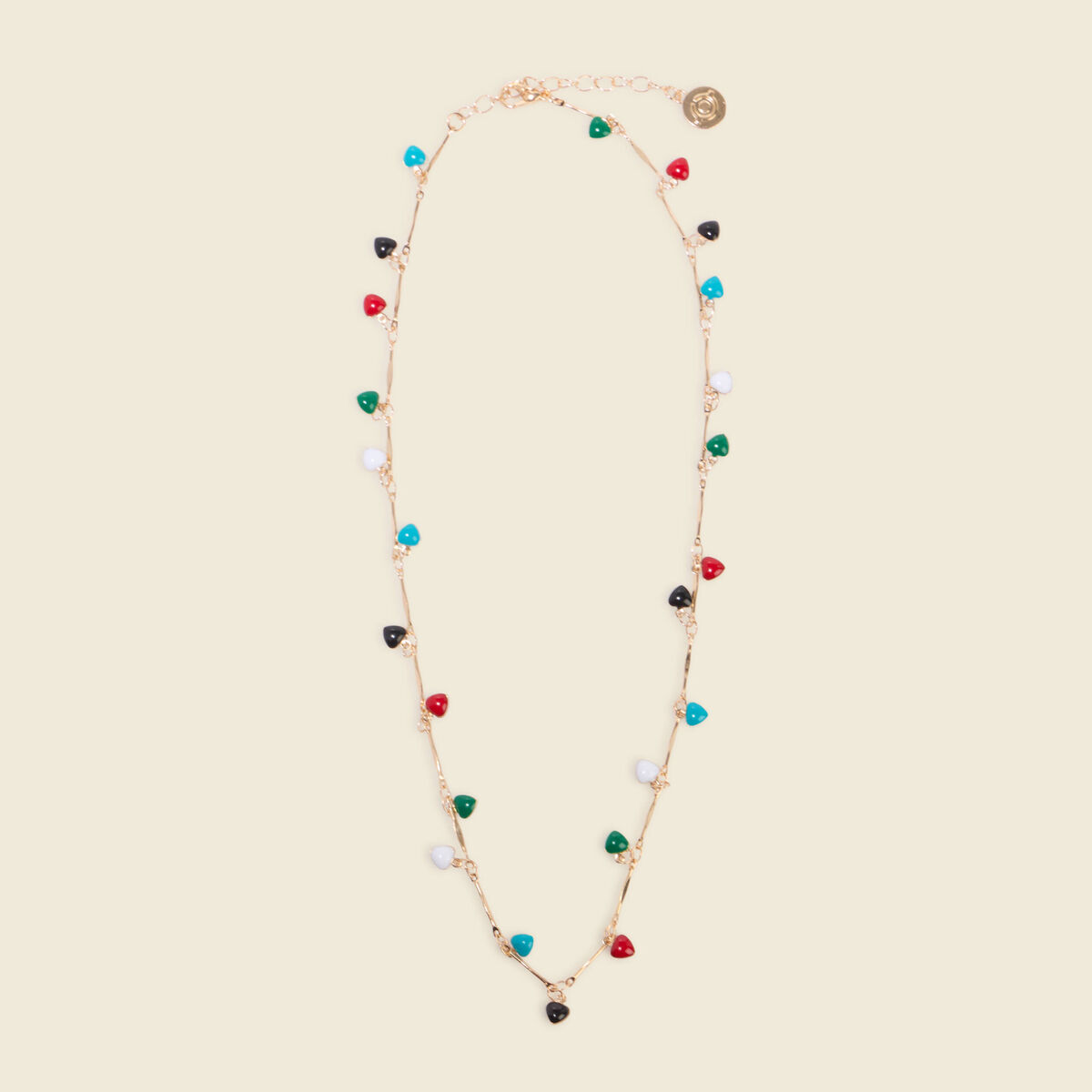 Collier multicolore femme