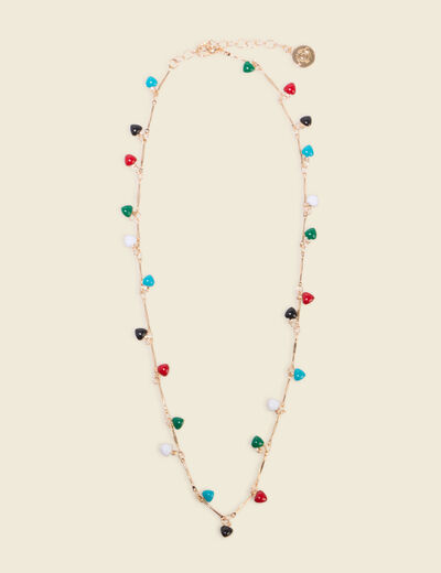 Collier multicolore femme