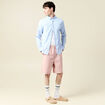 Chemise manches longues bleu ciel homme