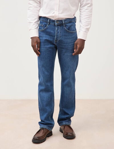 Jeans regular longueur 32 denim stone homme