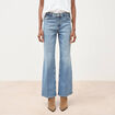Jeans bootcut taille standard denim stone femme