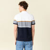 Polo manches courtes blanc homme