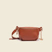 Sac banane marron femme