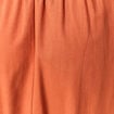 Robe midi évasée ceinturée marron cognac femme