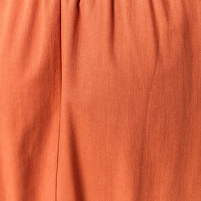Robe midi évasée ceinturée marron cognac femme