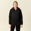 Parka r&eacute;versible noir femme