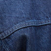Surchemise en jeans coton coupe droite denim brut homme