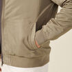 Blouson bomber éco-responsable taupe homme